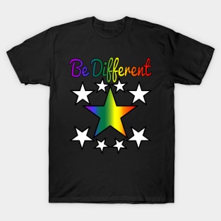 Pride star rainbow colors T-Shirt